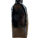 Chanel Black Patent Chocolate Bar Shoulder Bag '02