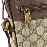 Gucci Beige/Brown GG Supreme Ophidia Messenger Bag