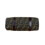 Fendi Vintage FF Zucca Print Mini Boston Handbag