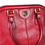 Gucci Re(Belle) Red Leather Top Handle Bag