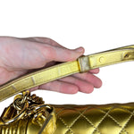 Chanel Gold Metallic CC Boy Bag 2014