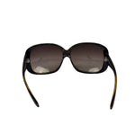 Prada SPR25N Brown Tortoiseshell Acetate Oversized Sunglasses