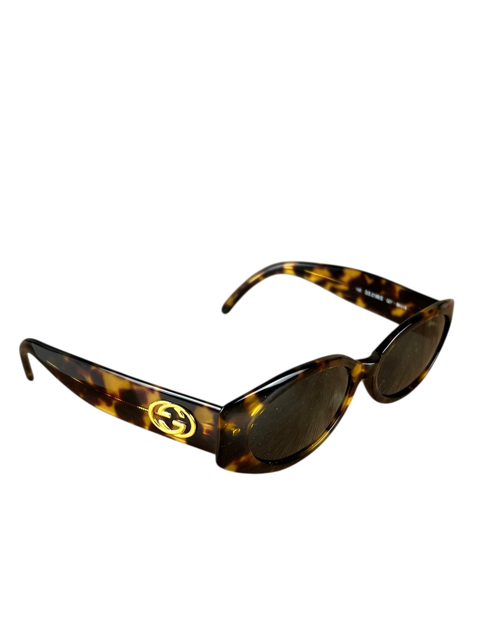 Gucci Tortoise Small Sunglasses