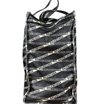 Balenciaga Diamond logo Print Shoulder Tote
