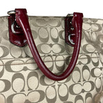 Coach Beige Signature C Tote Bag