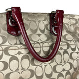Coach Beige Signature C Tote Bag