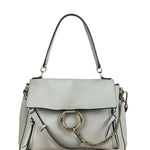 Chloe Off-White Faye Day Medium Shoulder Bag
