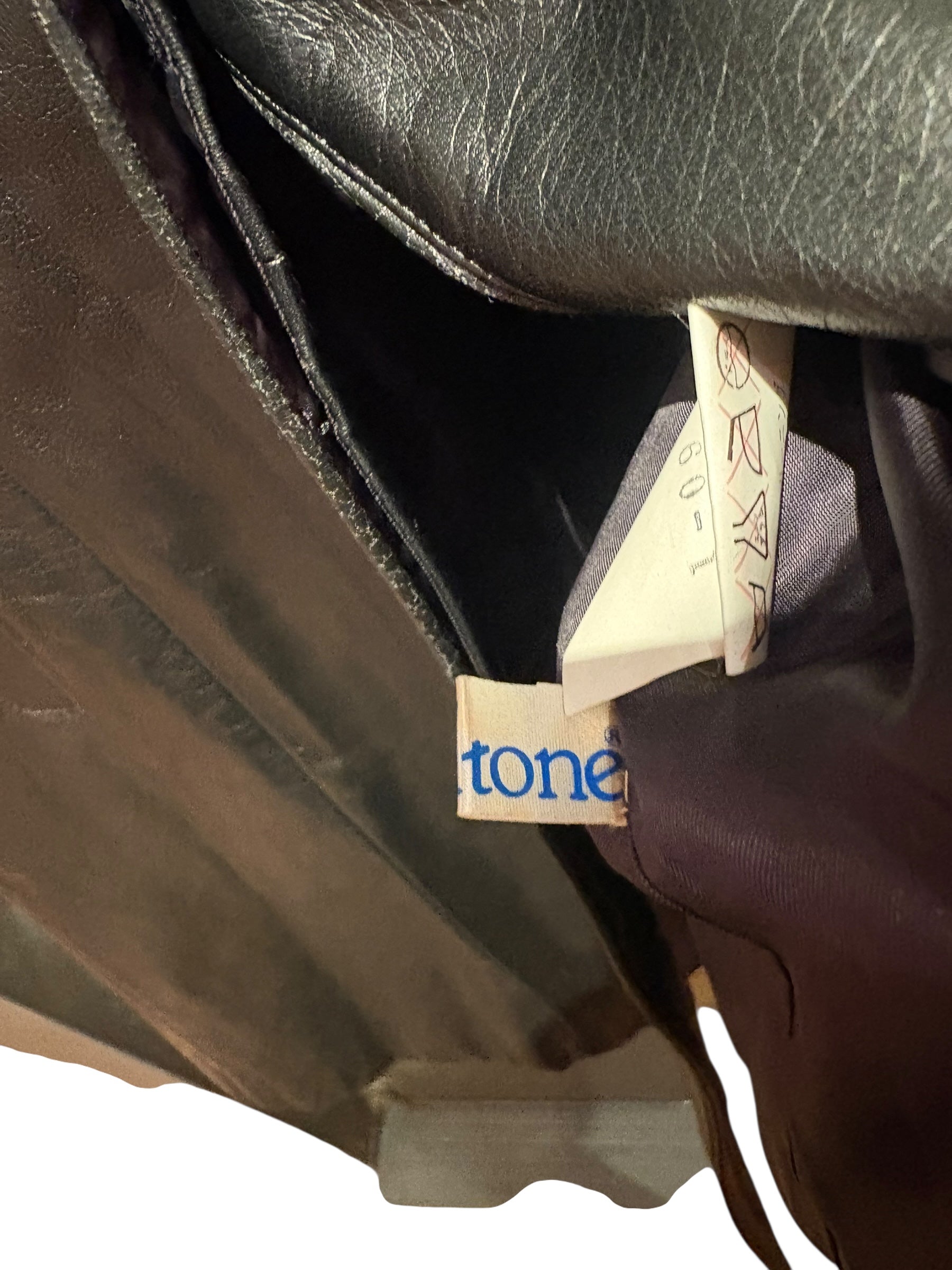 Pearltone Vintage Black Long Coat