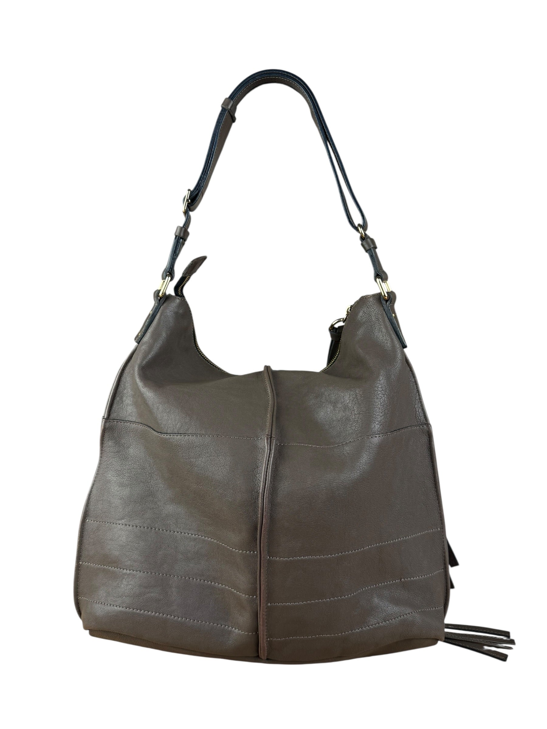 Chloé See by Chloé Brown Leather Pocket Shoulder Bag