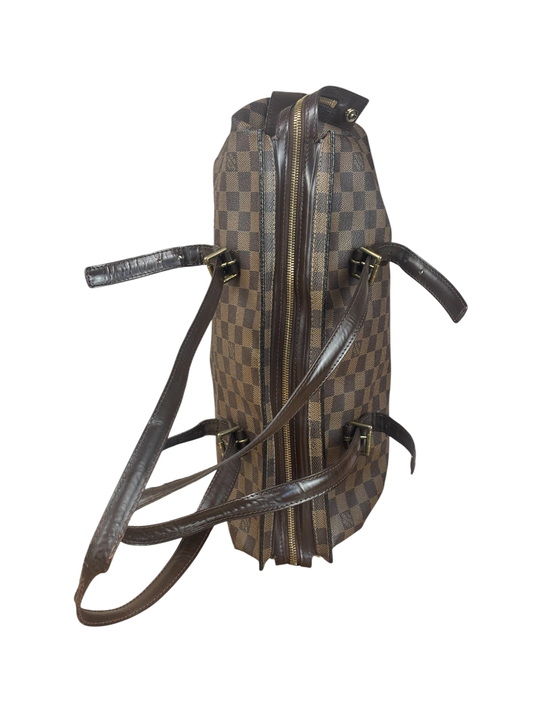 Louis Vuitton Damier Ebene Columbine Shoulder/Tote Bag