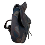 Christian Dior x Peter Doig Saddle Camouflage Canvas Messenger