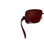 Chanel Vintage Rimless Rectangular Sunglasses 4002