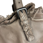 Bottega Veneta Intrecciato Leather Fringe Handbag