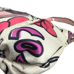 Coach Poppy Multicolor Petal Print RockerTwo-Way Bag