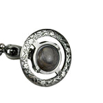 Vivienne Westwood Gunmetal 3D Orb Necklace
