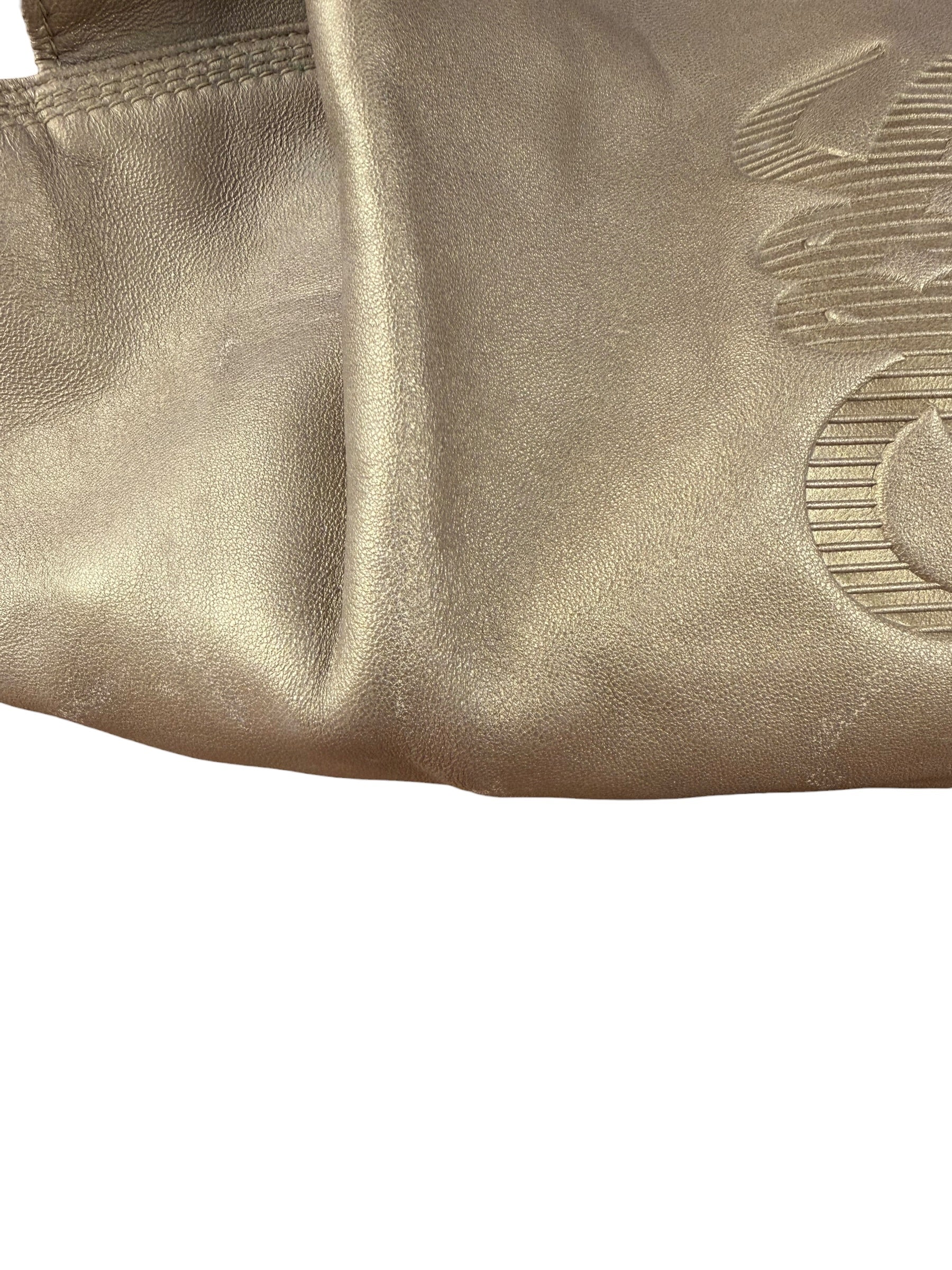Loewe Vintage Gold Nappa Aire Hobo/Tote Bag