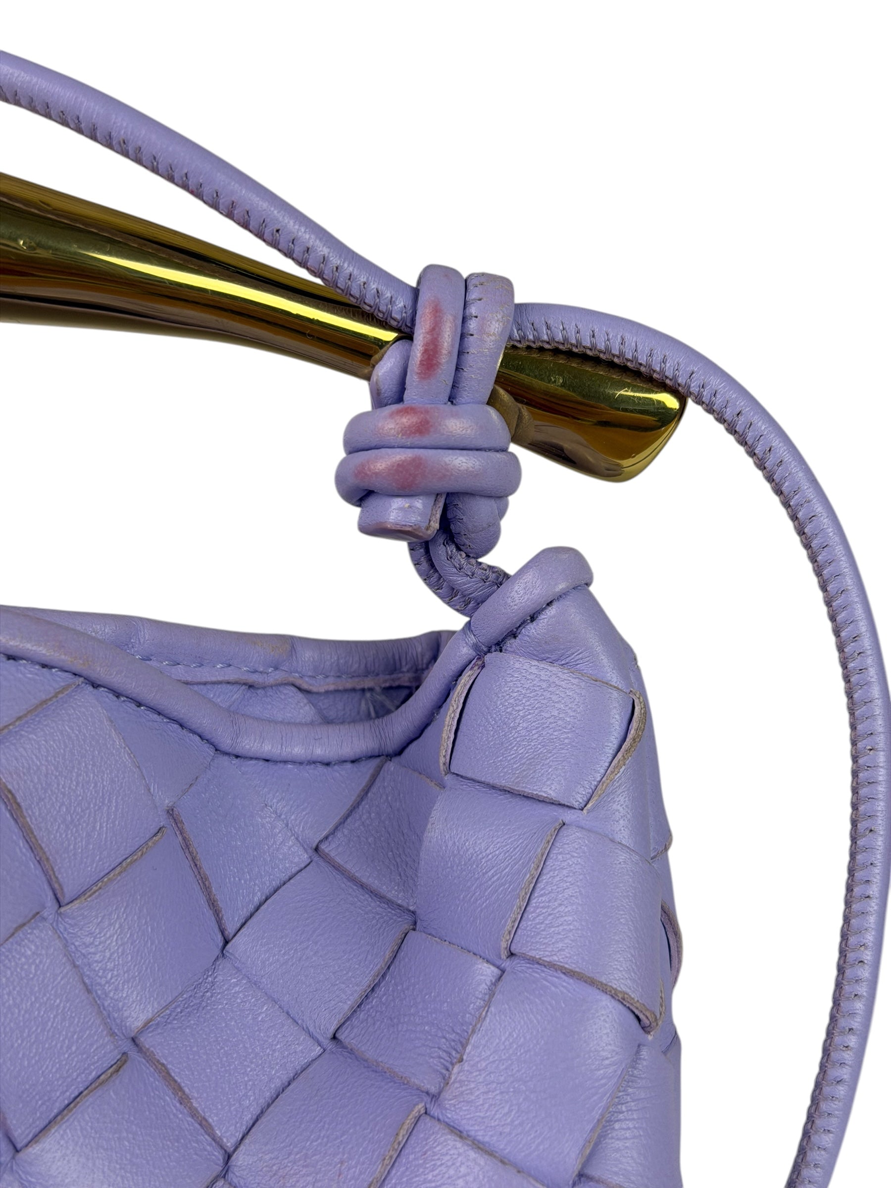 Bottega Veneta Lavender Intrecciato Mini Sardine Bag