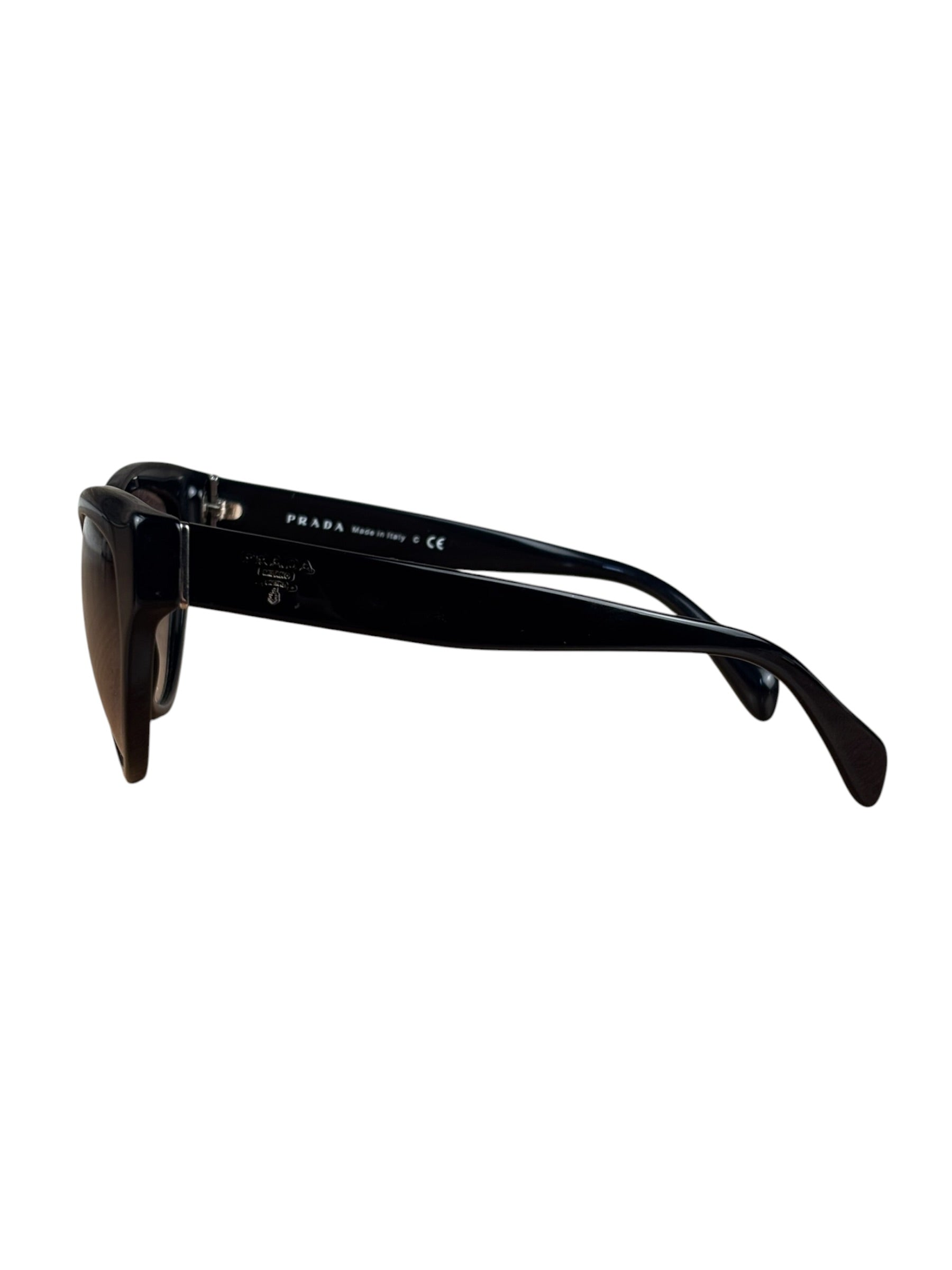 Prada Vintage Black Cat Eye Sunglasses