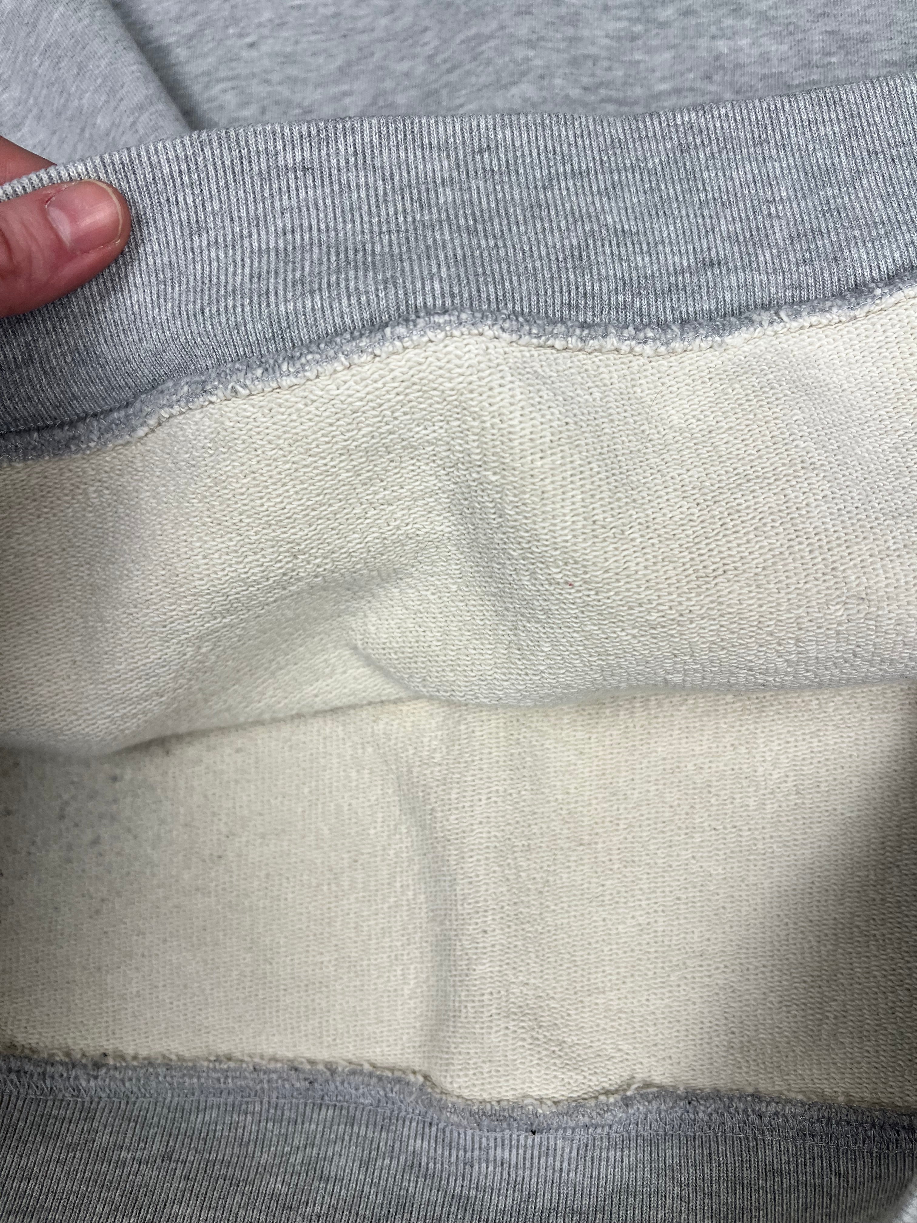 Balenciaga Logo Pullover Hoodie Grey