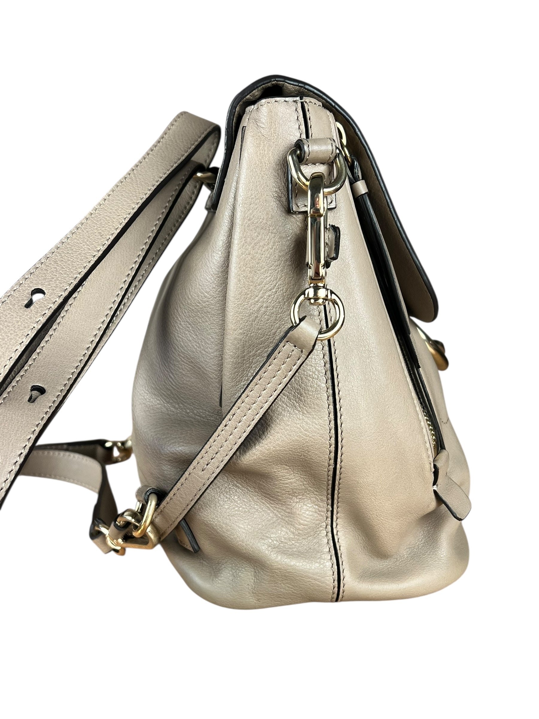 Chloe Faye Leather/Suede Backpack