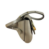 Chloe Beige Leather C Logo Waist Bag