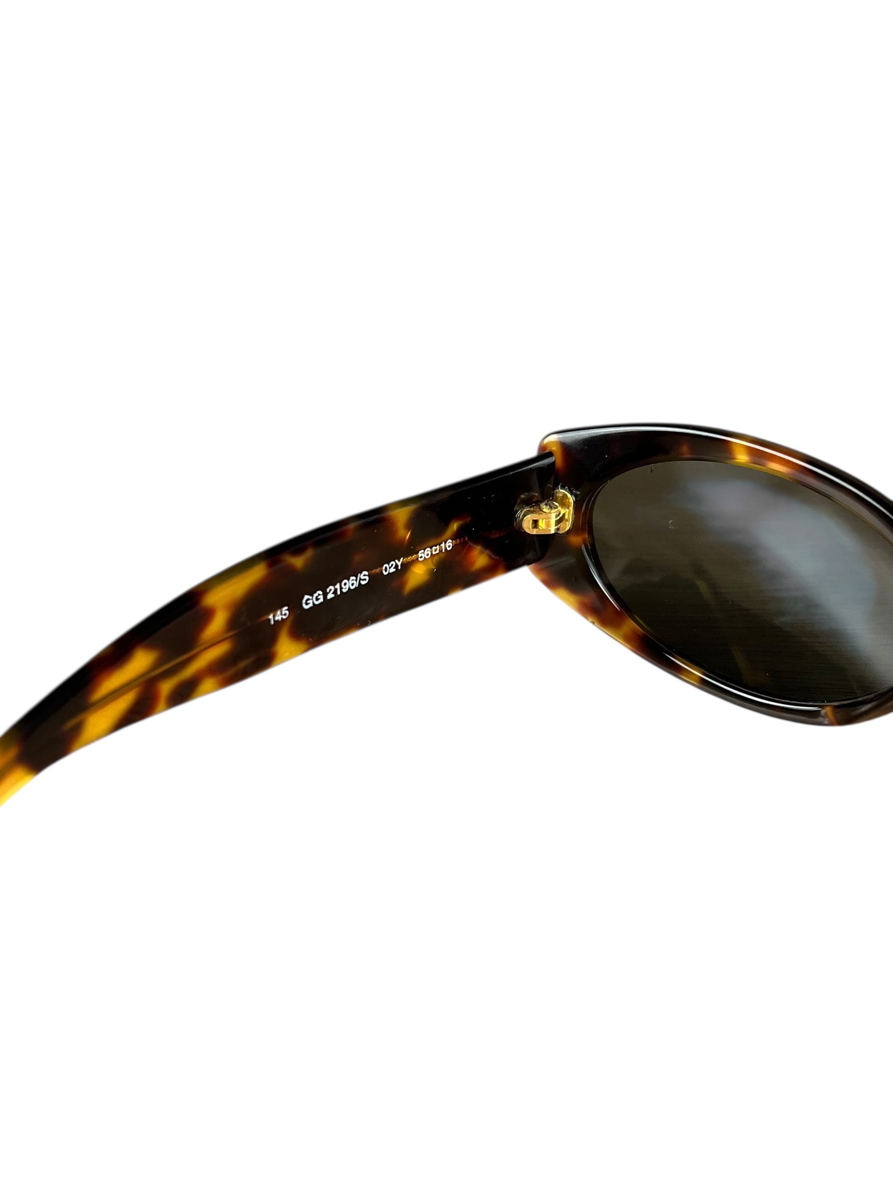 Gucci Tortoise Small Sunglasses