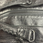 Bottega Veneta Vintage Black Leather Cervo Cocker Hobo Bag