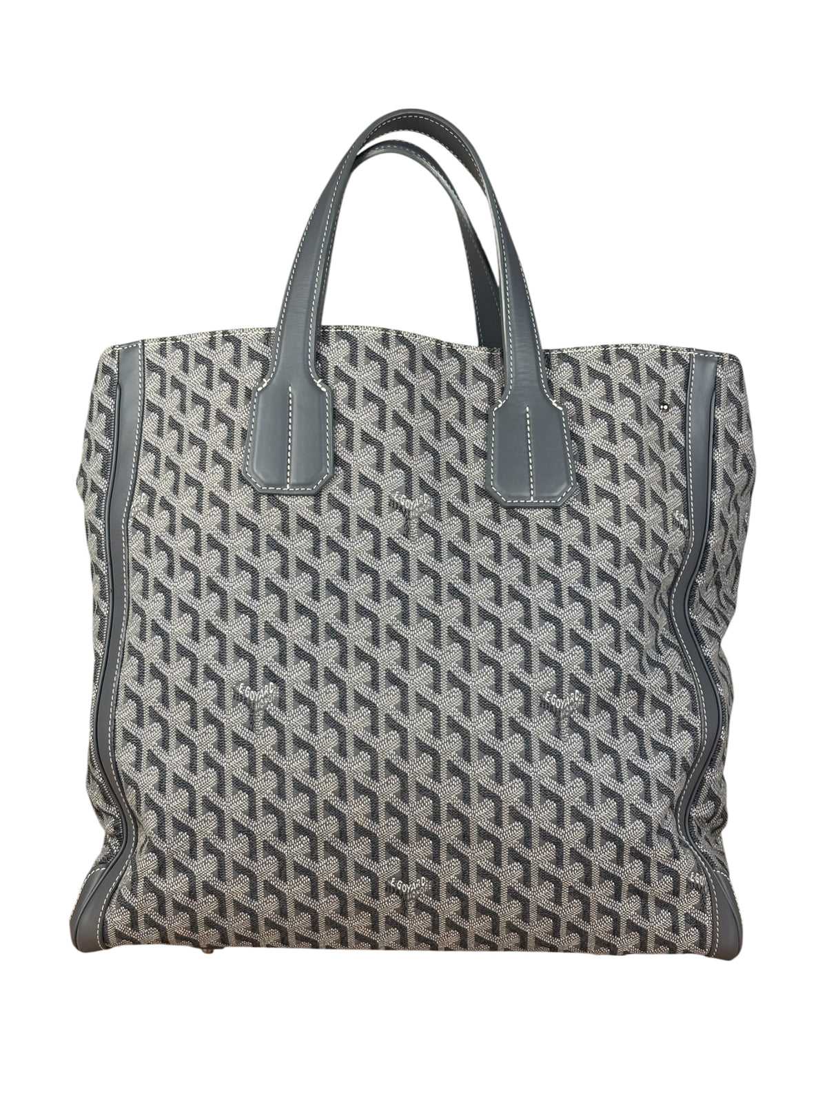 Goyard Grey Canvas Voltaire 2Way Tote