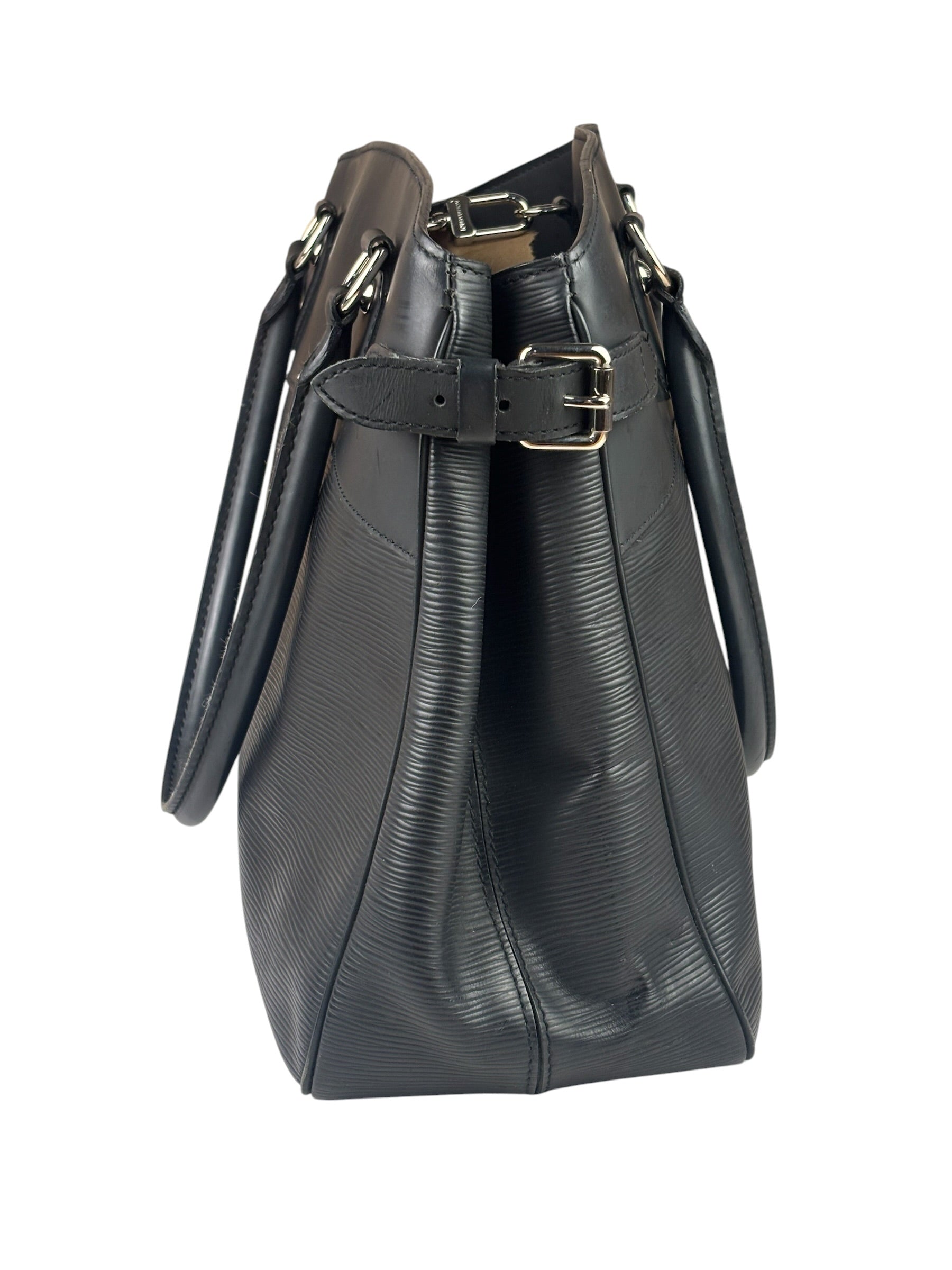 Louis Vuitton Black Epi Leather Passy Tote GM