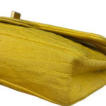 Chanel Crocodile Quilted Jersey Flap Shoulder Bag 2006
