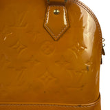 Louis Vuitton Mustard Orange Vernis Alma Two-Way Bag BB