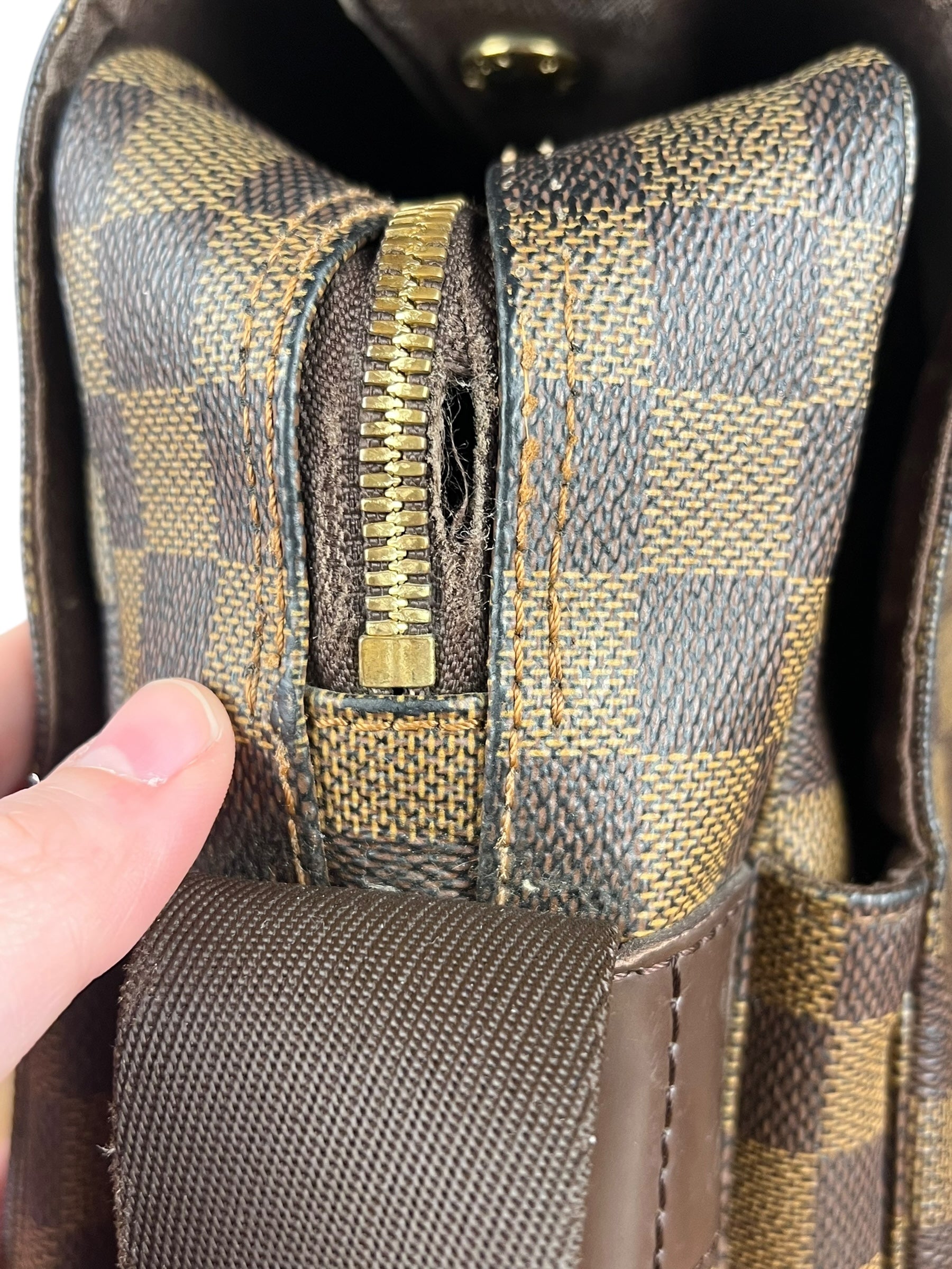 Louis Vuitton Damier Ebene Naviglio Crossbody Bag