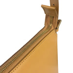 Burberry Vintage Beige Leather Shoulder Bag