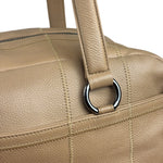 Chanel Beige Caviar Chocolate Bar Boston Bag