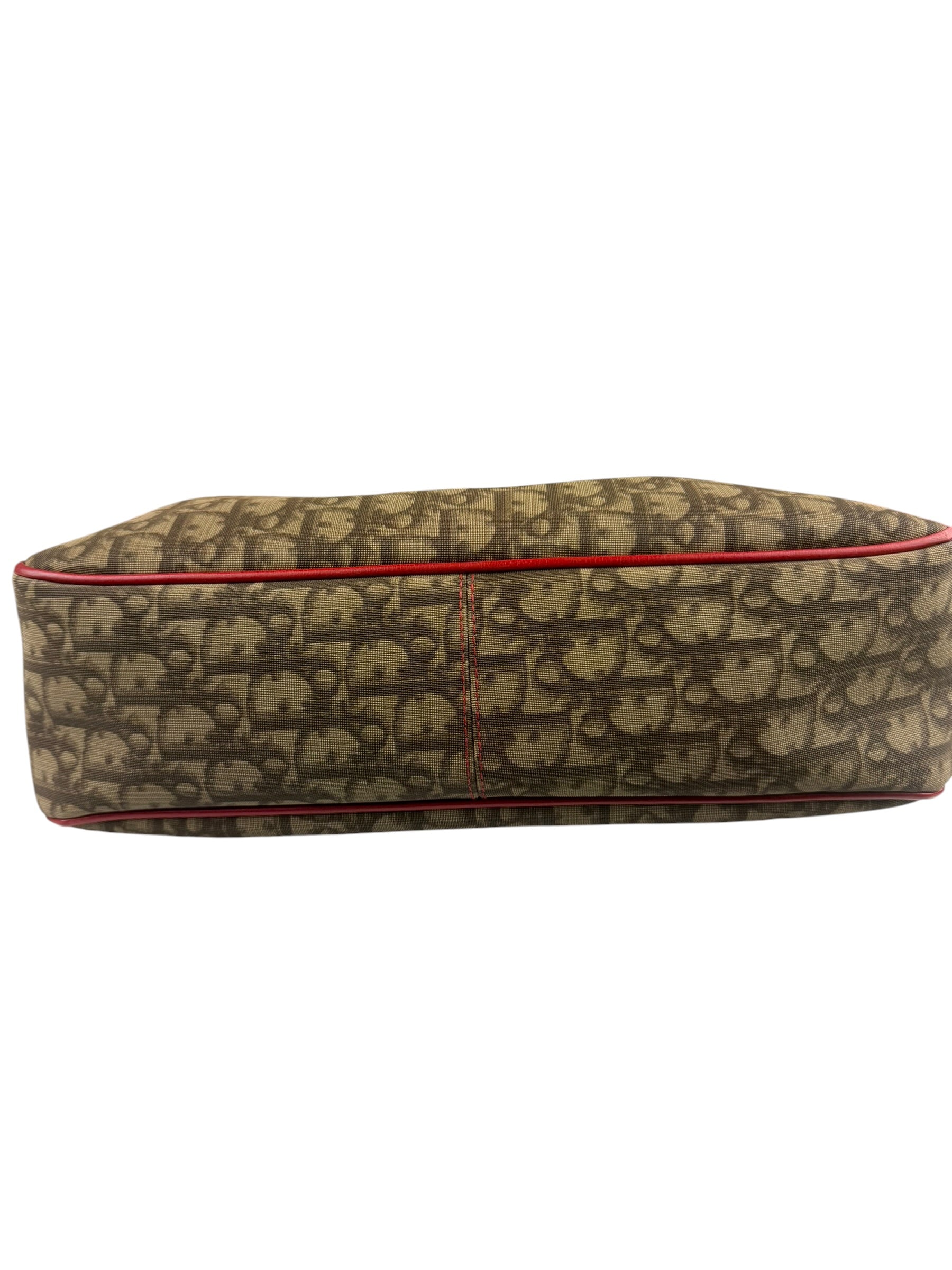 Christian Dior Vintage Monogram Rasta Trotter Messenger Bag