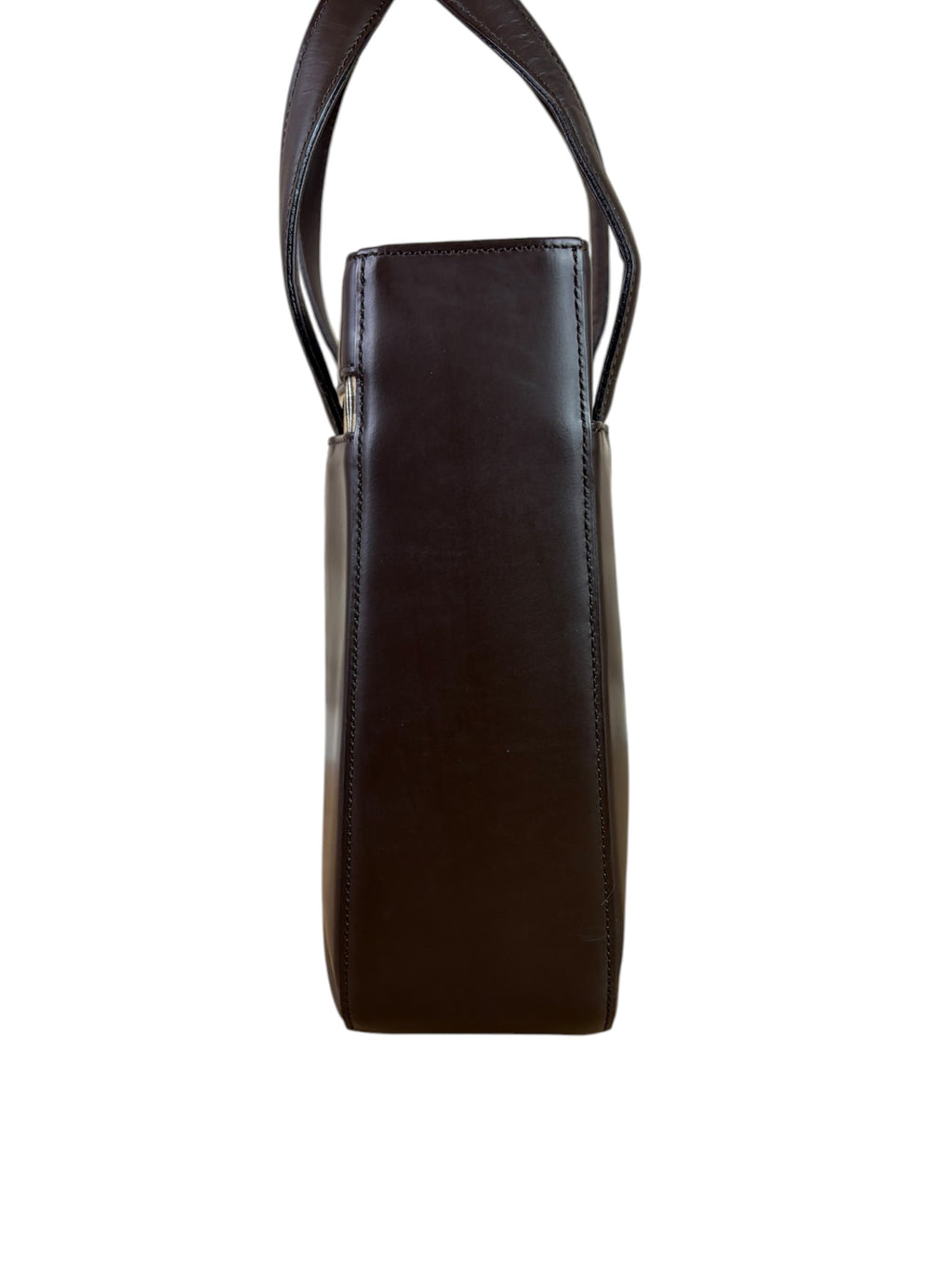 Burberry Brown Leather House Check Tote