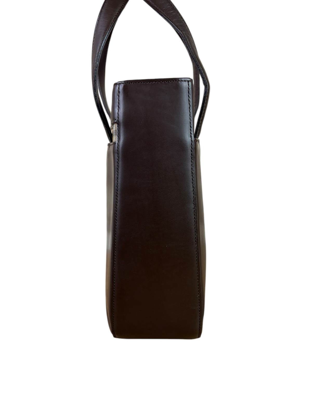 Burberry Brown Leather House Check Tote