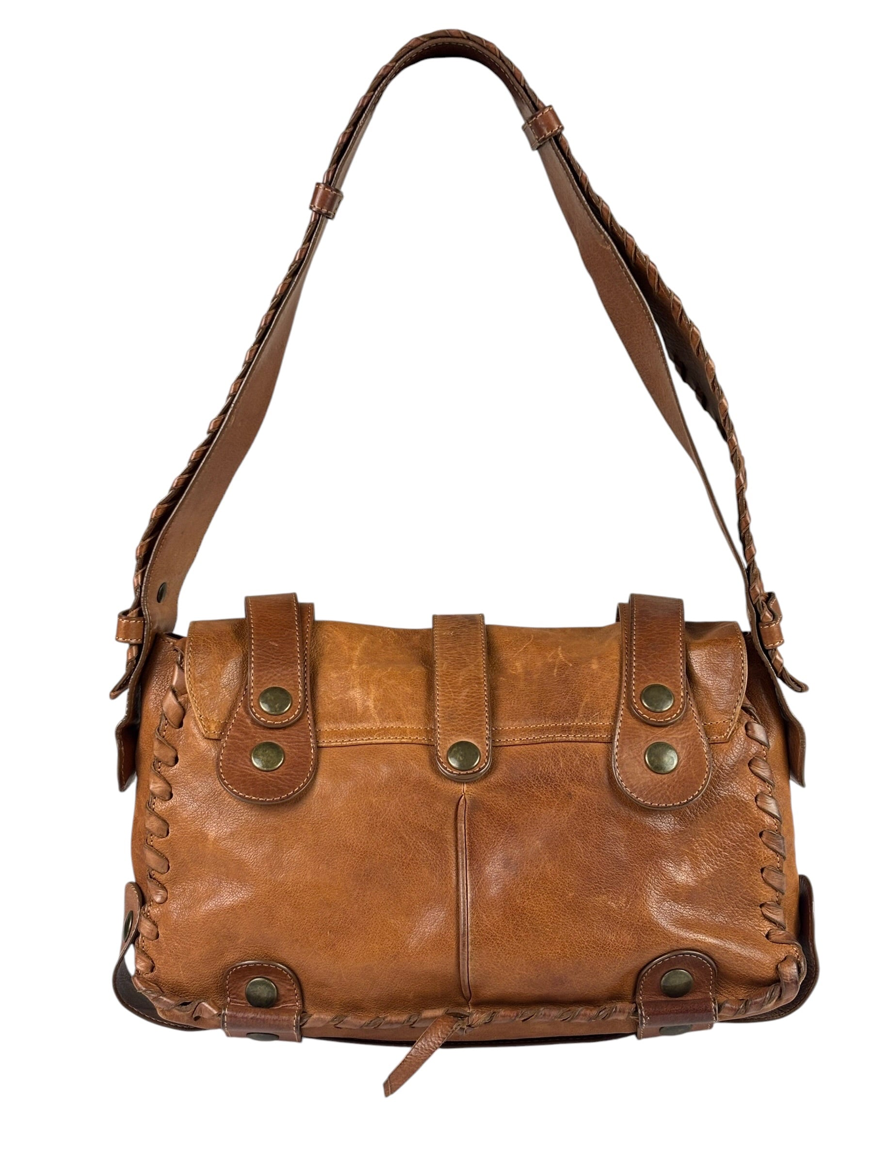 Chloe Brown Silverado Messenger Bag
