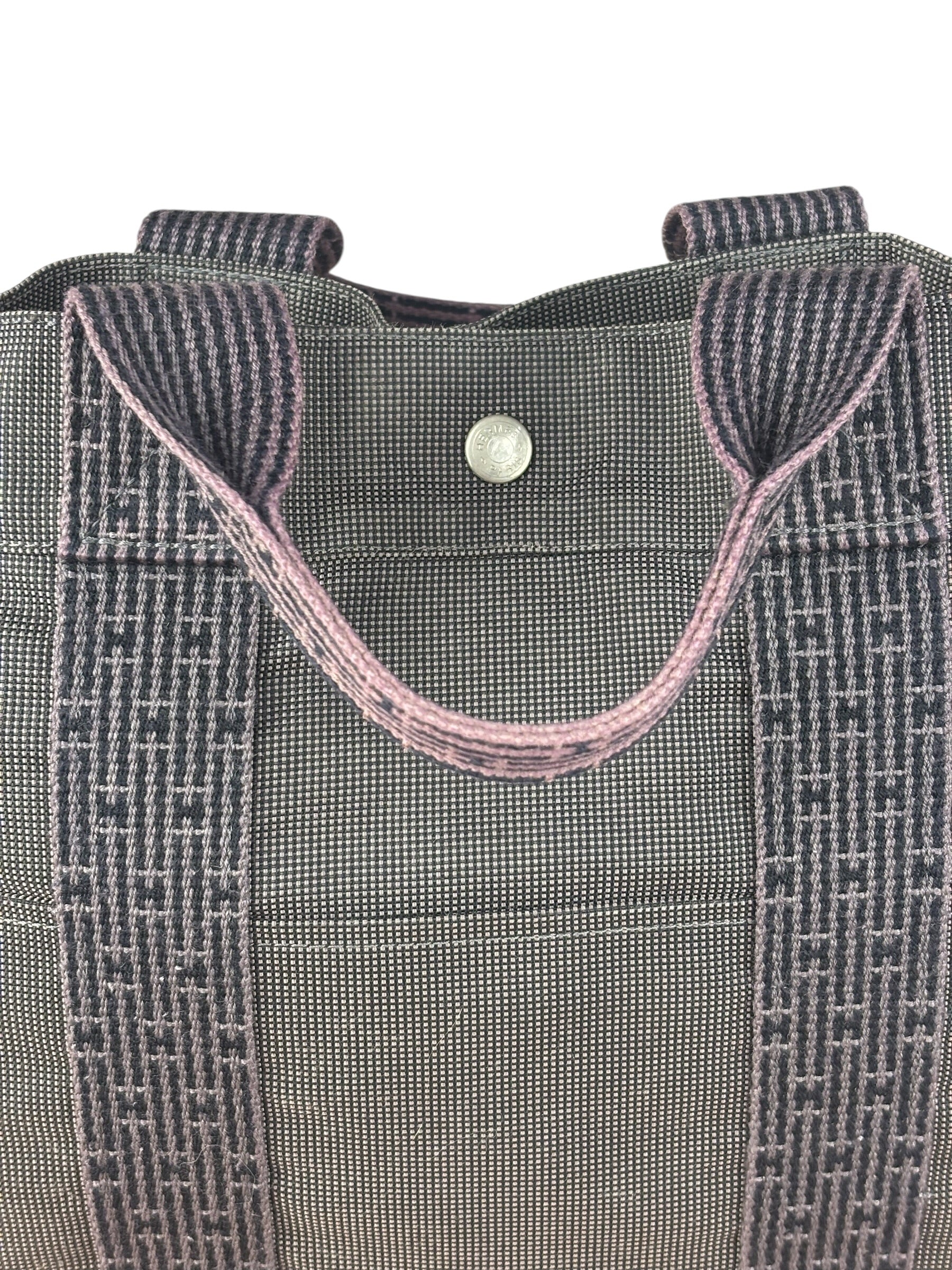 Hermes Vintage Grey M Fourre Tout Tote