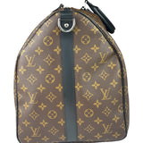Louis Vuitton Black/Brown Monogram Keepall 55