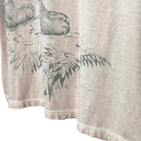 Cristian Dior Pink Dioriviera Animal-Graphic T-shirt