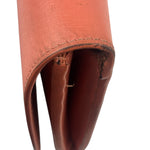 Balenciaga Salmon Pink Leather Essential Money Flap Wallet