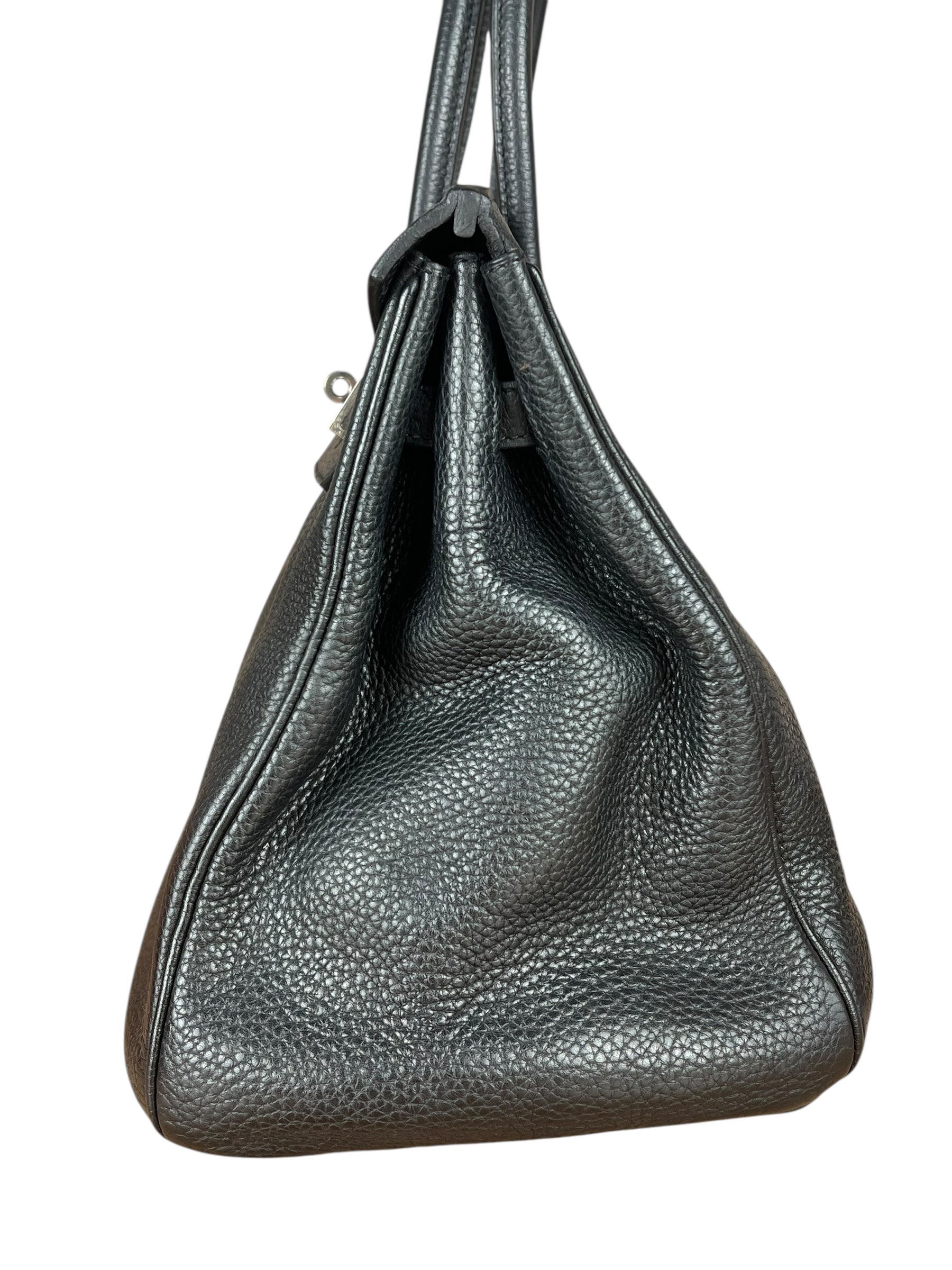 Hermes Birkin 35 Black Togo Palladium 2010