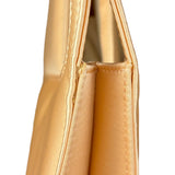 Maison Margiela MM6 Peach Satin Accordion Shoulder Bag