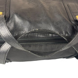 Loewe Vintage Black Calfskin Carryall Handbag