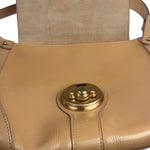 Fendi Borsa Pink Patent Leather Cuoio Ingrassato Compilation Shoulder Bag