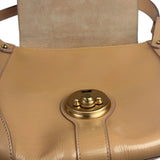Fendi Borsa Pink Patent Leather Cuoio Ingrassato Compilation Shoulder Bag