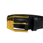 Gucci Black Leather Belt