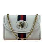 Gucci White Raja Mini Chain Shoulder Bag