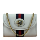 Gucci White Raja Mini Chain Shoulder Bag